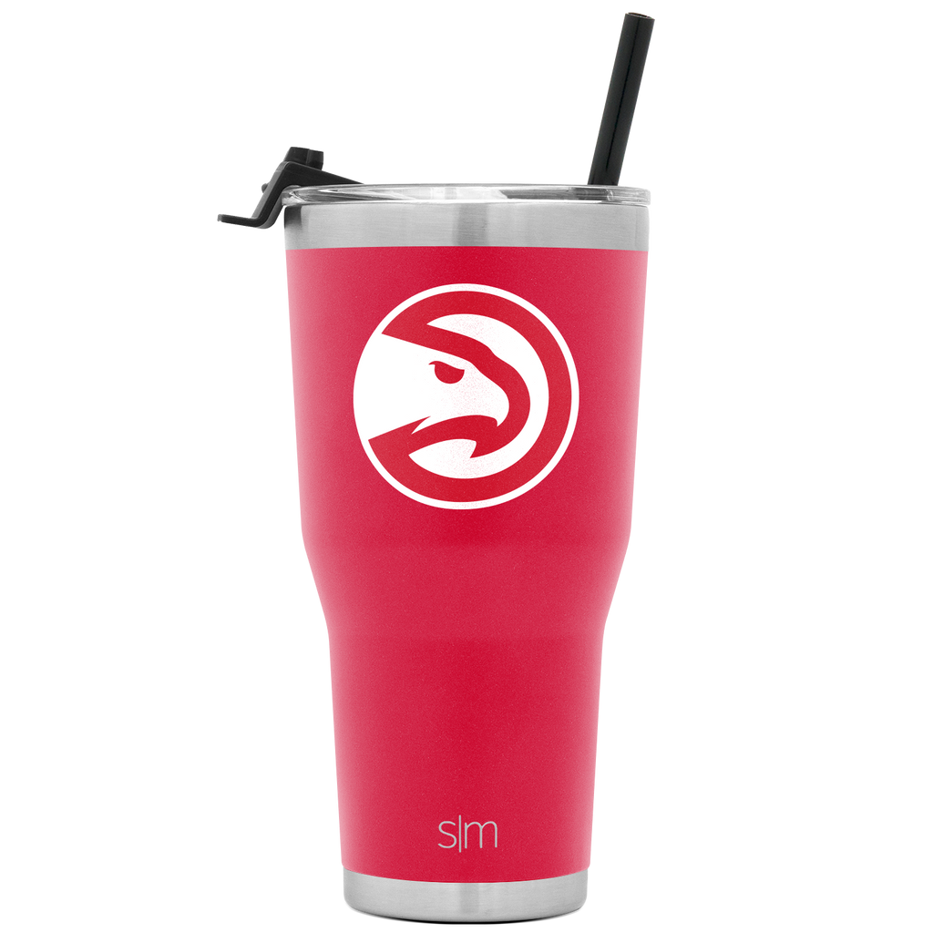 NBA Cruiser Tumbler with Flip Lid and Straw - Atlanta Hawks